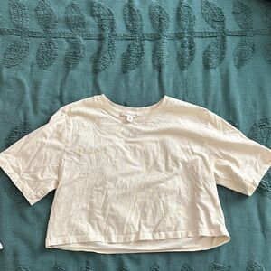Anthropologie treasure & bond crop tee medium